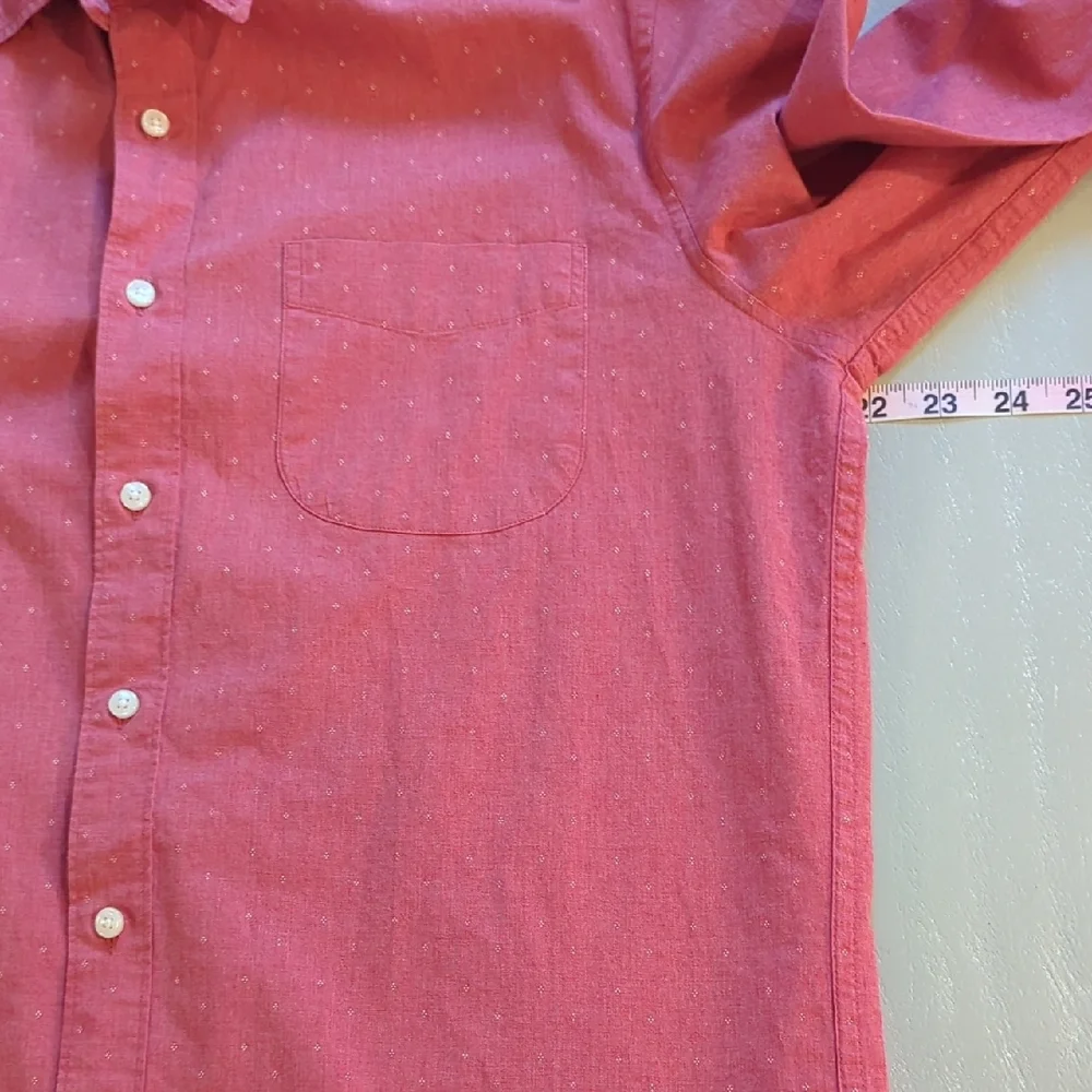 J.‎ Crew Men's Button-Down Shirt Classic Red size Medium